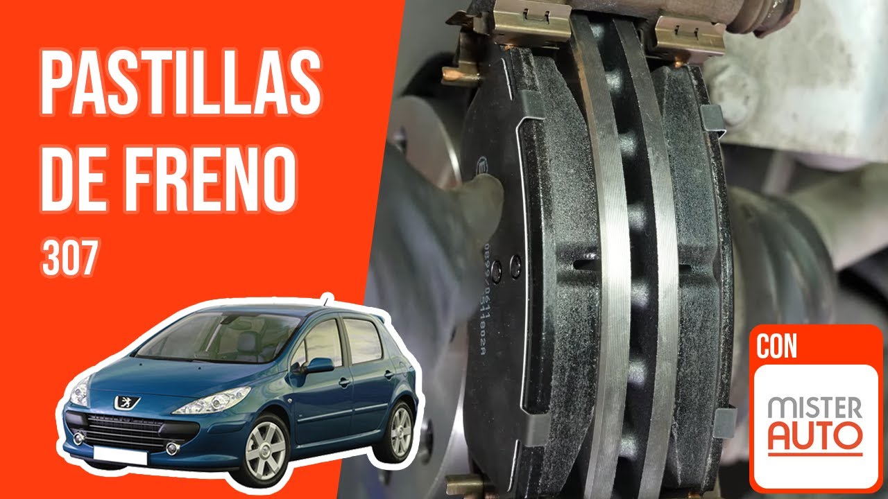 C&oacute;mo cambiar las pastillas de freno delanteras Peugeot 307 🚗