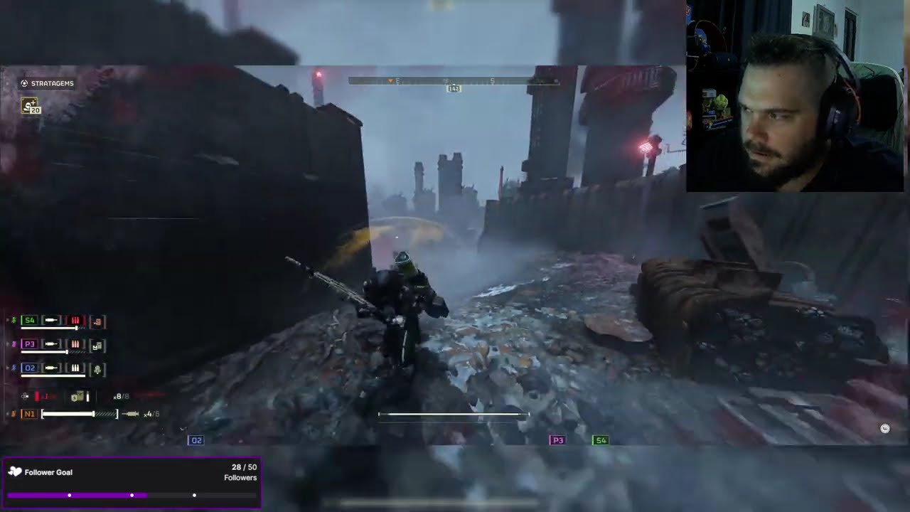 Helldivers 2 Random gameplay pt4 #twitchstreamer  #fypp  #helldivers2  #superearth