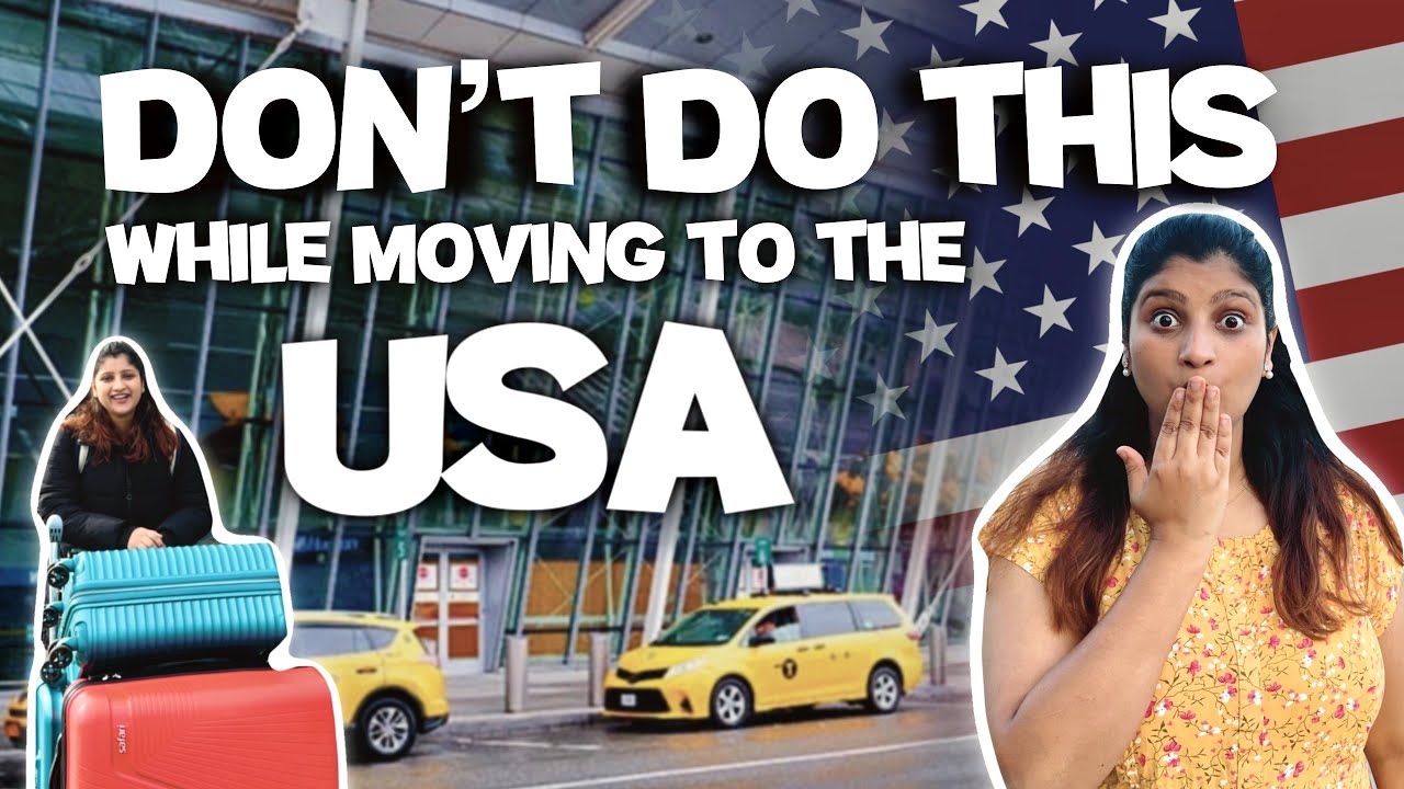 Mistakes to avoid while moving to the USA from India | Albeli Ritu