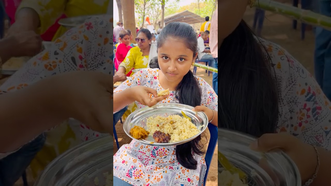 Simhachalam sabala festival🤩 #keerthikaburlu #simhachalam #minivlog #trendingvlogs #devotional
