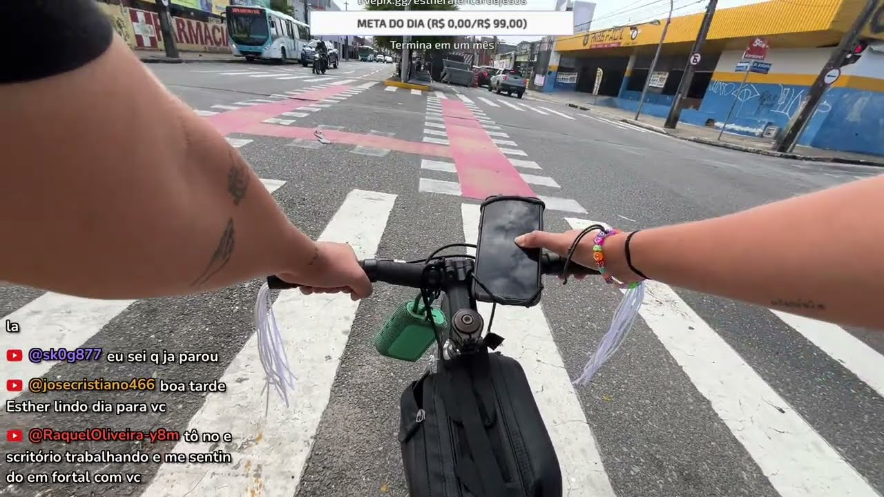 ROLÊ NO CENTRO  DE FORTAL + MERGULHO NO MAR (irl)