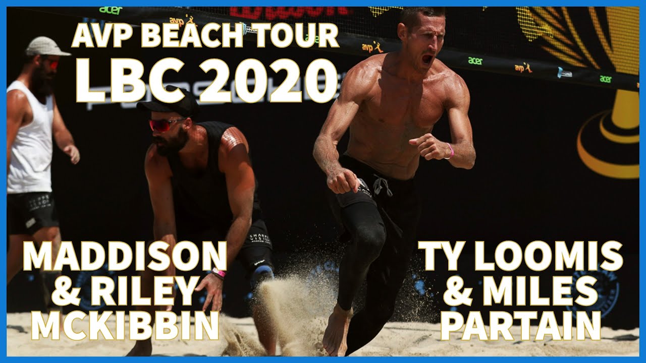 Ty Loomis & Miles Partain vs. Maddison & Riley McKibbin - AVP Championships Cup 2020 - Tourney 1