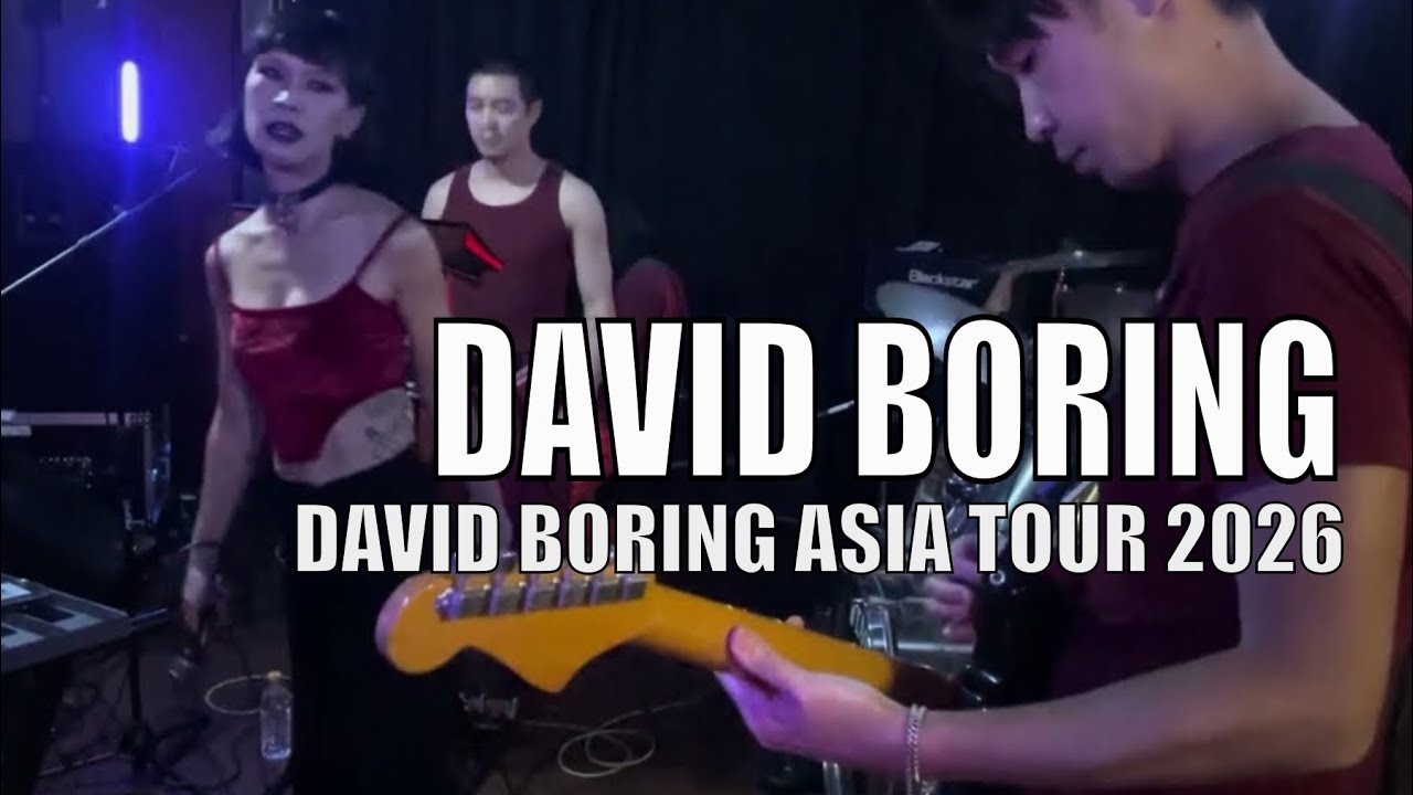 DAVID BORING Live in Seoul 2026 | Asia Tour @ Baby Doll