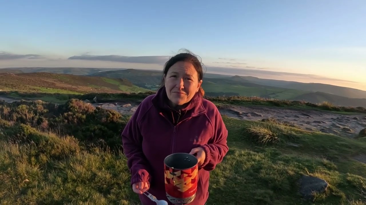 Wild camp on Derwent Edge
