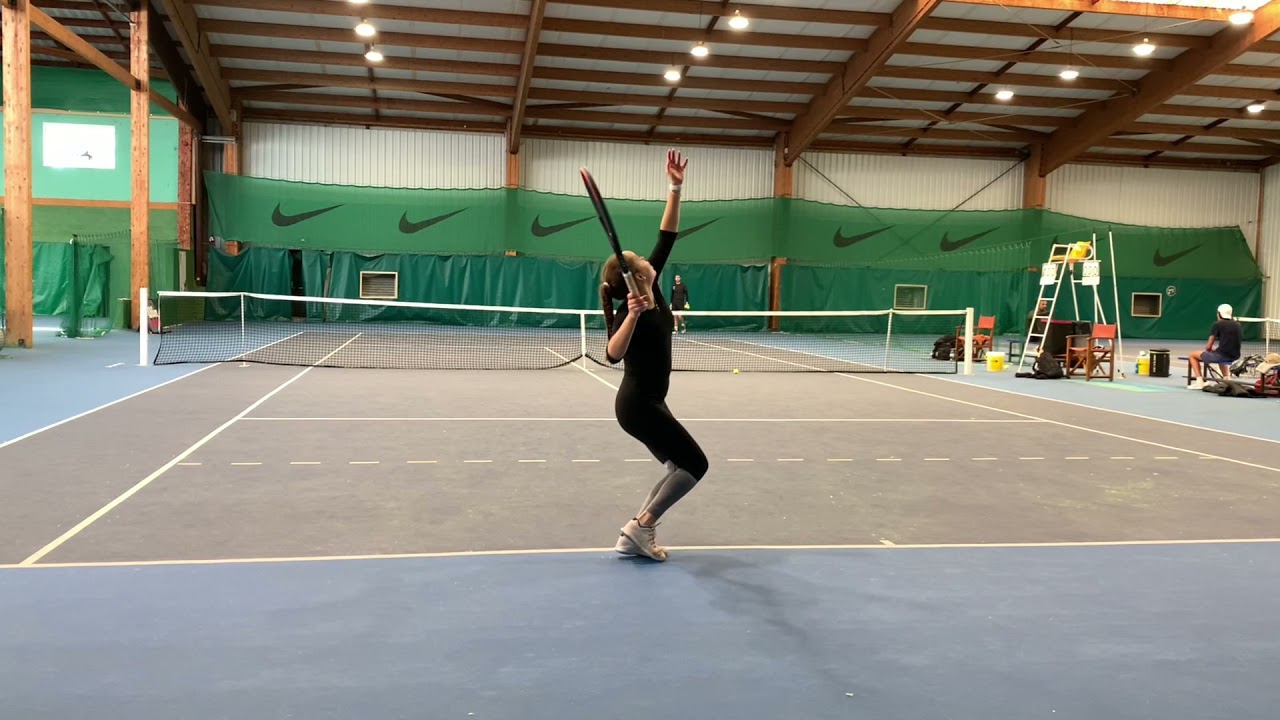 Yaelle Antsasoa VAISSAUD - College Tennis Recruiting Video