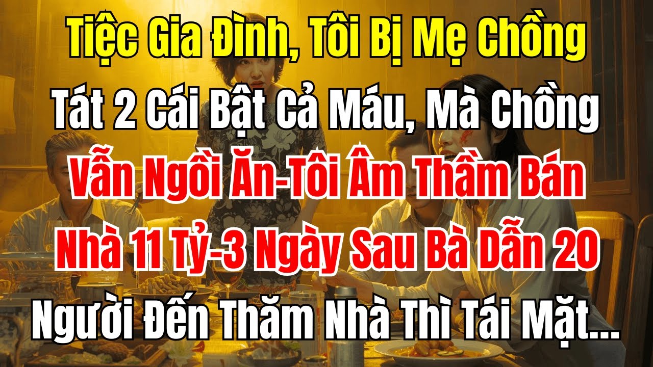 Bị Mẹ Chồng Tát Chảy Máu, Tôi Bán Nhà 11 Tỷ Khiến Bà Tái Mặt | DƯ ÂM ĐỜI KỂ