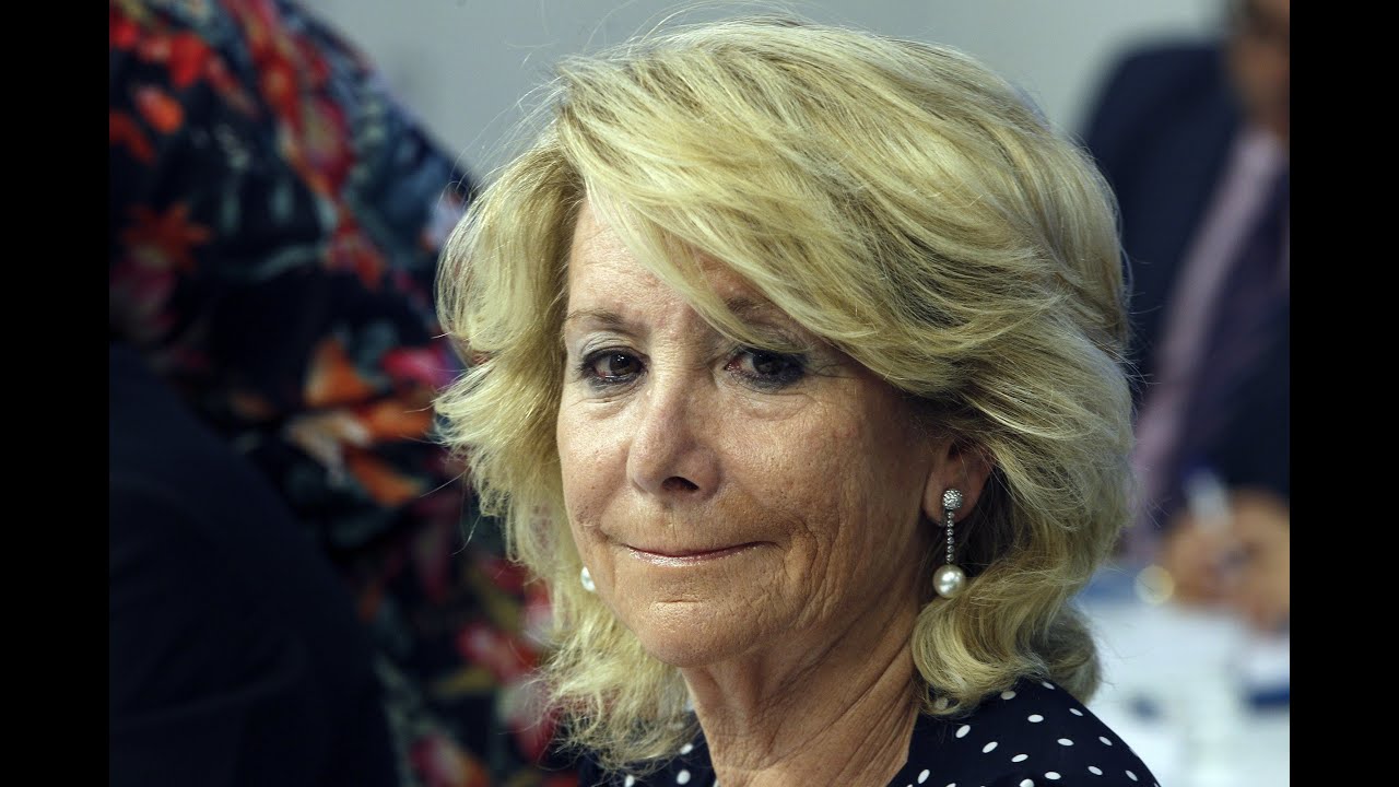 Esperanza Aguirre habla sobre su altercado con la policía: 