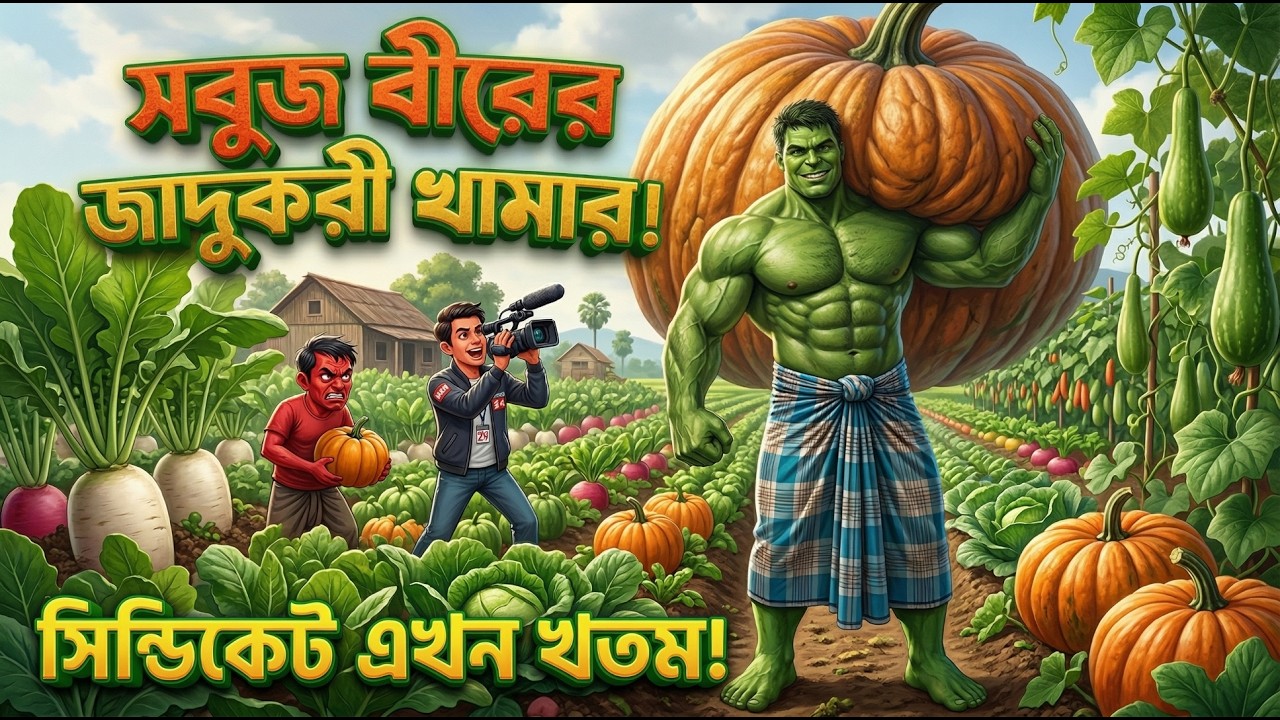 সবুজ বীরের জাদুকরী খামার সিন্ডিকেট খতম! (Hulk vs Farm Syndicate)