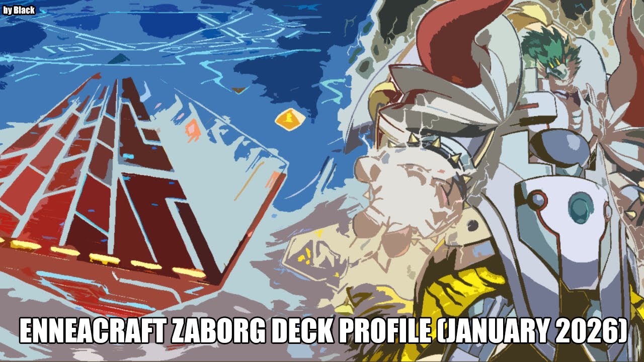 Yugioh: Enneacraft Zaborg Deck Profile (January 2026) - by Blackmaster99 (ITA)
