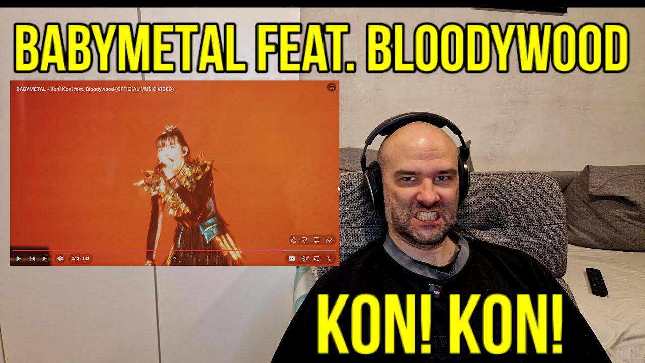 First Time Hearing Reaction to - BABYMETAL - Kon! Kon! feat Bloodywood