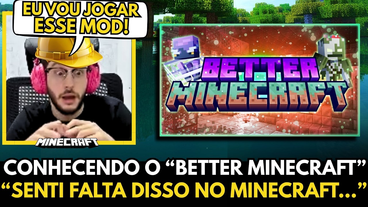 🚨 QUE TIPO DE MINECRAFT &Eacute; ESSE? GREVTHAR DESCOBRINDO O MUNDO DOS MODS DE MINECRAFT
