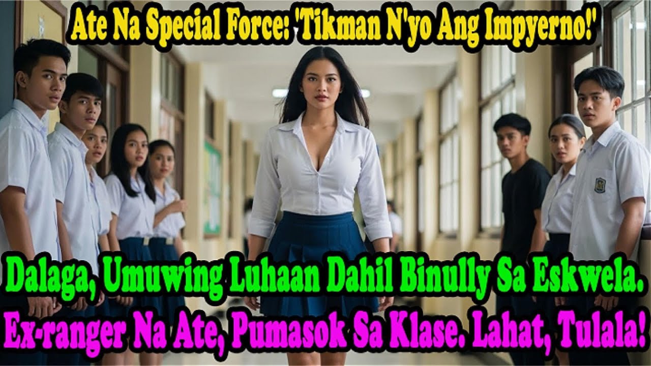 Dahil Sa Kapatid Na Binully, Dating Scout Ranger Na Ate Ang Rumesbak Sa Eskwela Nang Naka-uniporme.