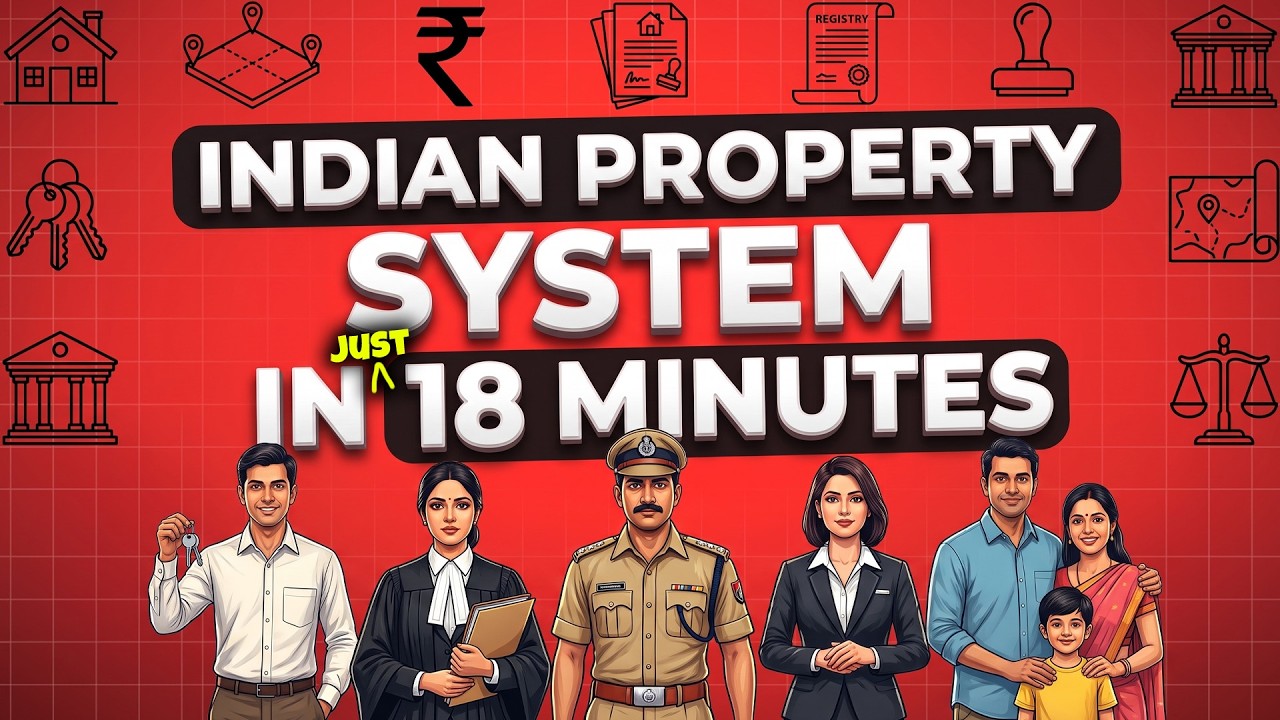 INDIAN Property System Explained in 18 Mins