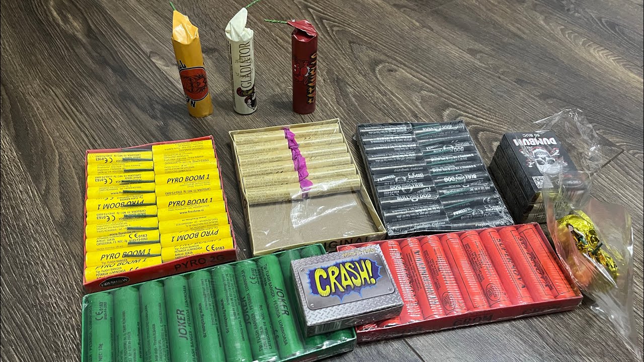 Prima comandă de petarde pe anul 24/24 de la Mircea Anton