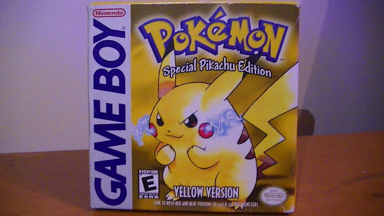 Retro Unboxing - Pokémon Yellow Version!!