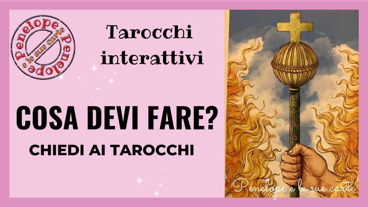 Cosa devo fare ora? Cosa ti consigliano di fare i tarocchi? Scegli una carta Cartomanzia interattiva