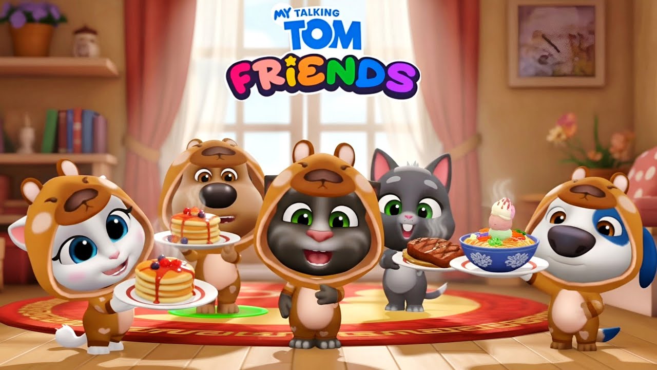 My Talking Tom Friends Day 1 - Day 5 New Update 2026 All New Features 