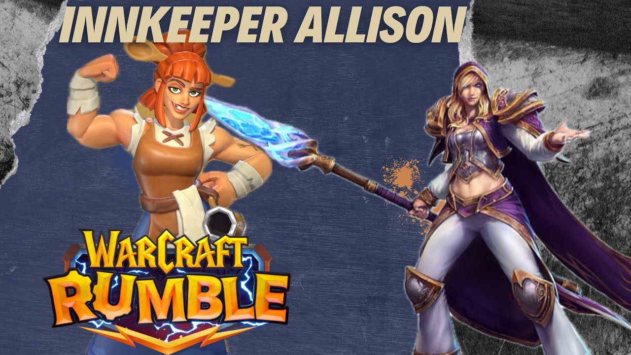 Warcraft Rumble Siege : Innkeeper Allison