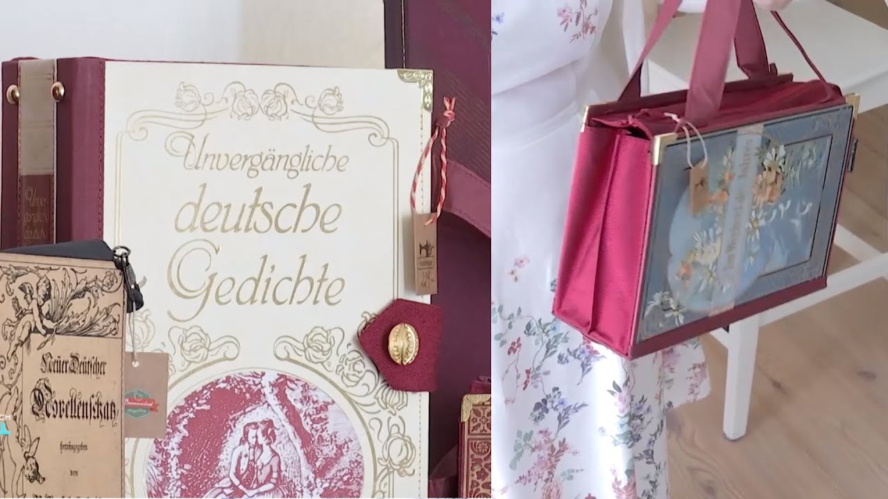 Upcycling: Taschen aus Büchern