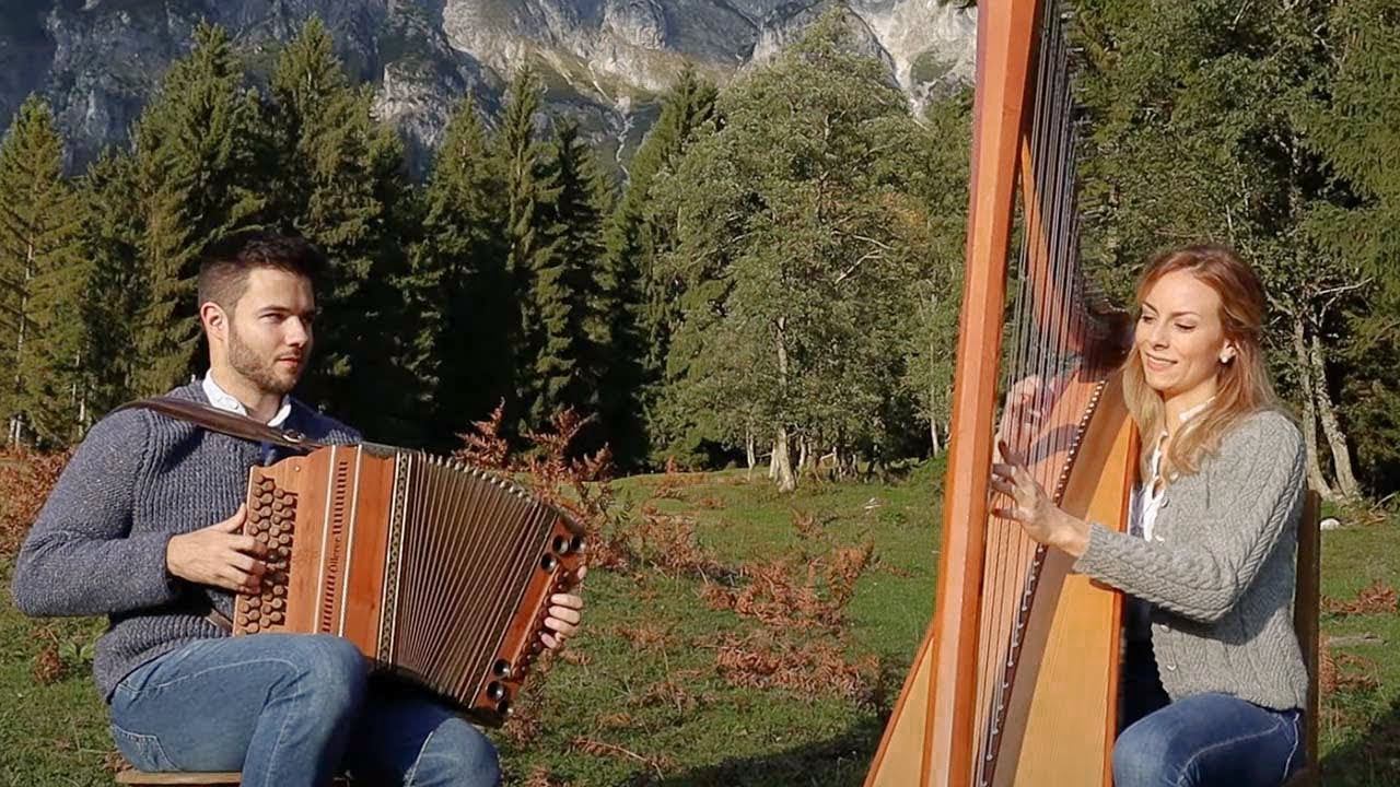 Die Pentscherbäuerin - Harmonika & Harfe - Volksmusik - DAXN