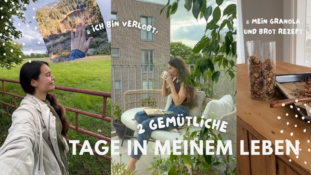 VLOG | Minimalismus & Heiraten😋, Home Update & Granola + Brot Rezept