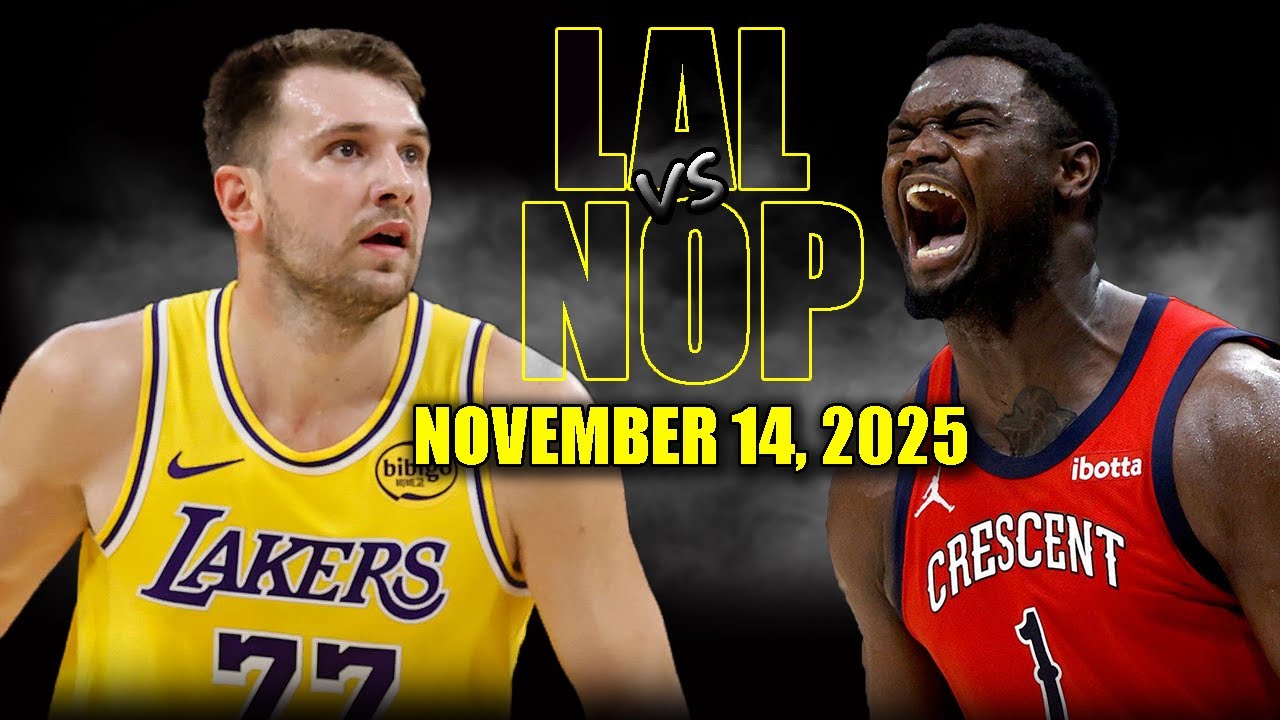 Los Angeles Lakers vs New Orleans Pelicans Full Game Highlights - November 14, 2025 | NBA Season