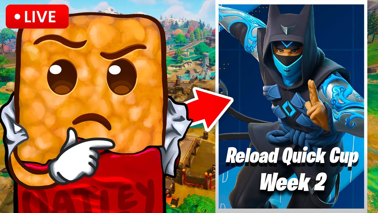 🔴LIVE - RELOAD CASH CUP (Fortnite)