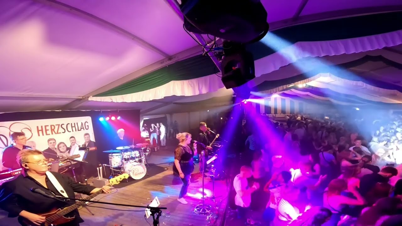 Haltern-Sythen - Party Mix (1/2) (Cover by Herzschlag Partyband)  Schützenfest,  20 08 2022