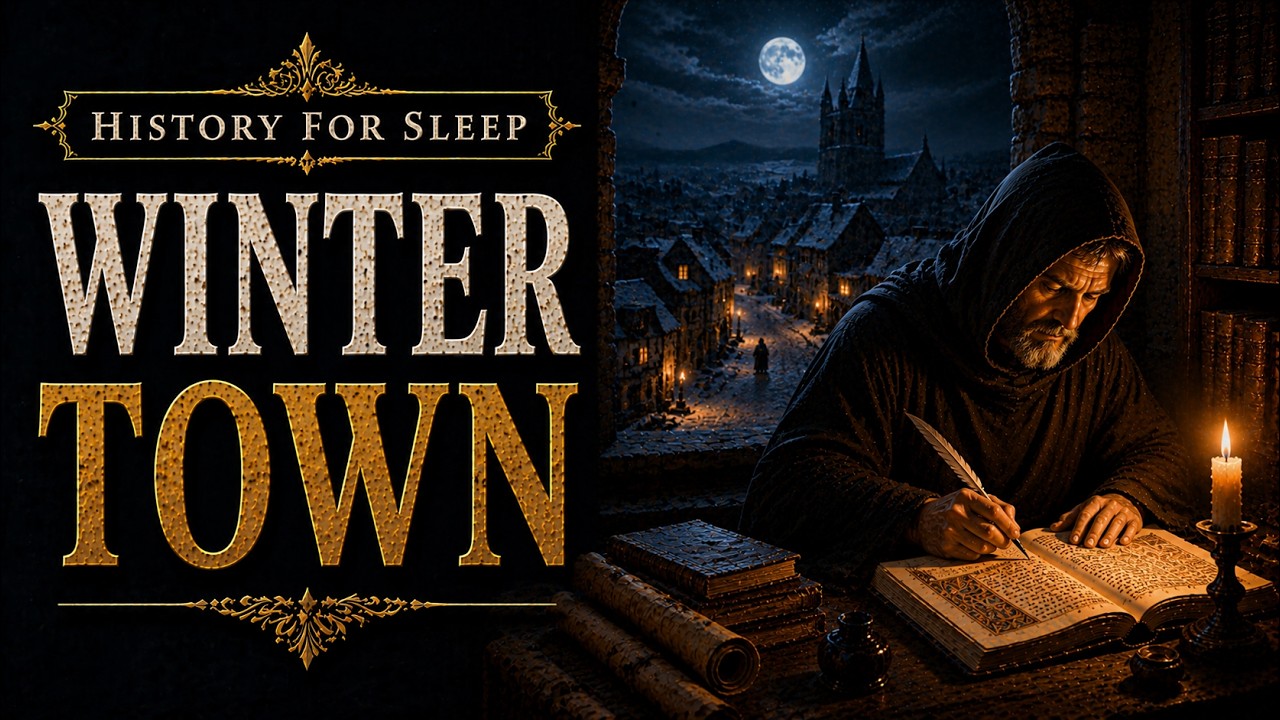 History for Sleep | A Quiet Winter Night in a Medieval Town