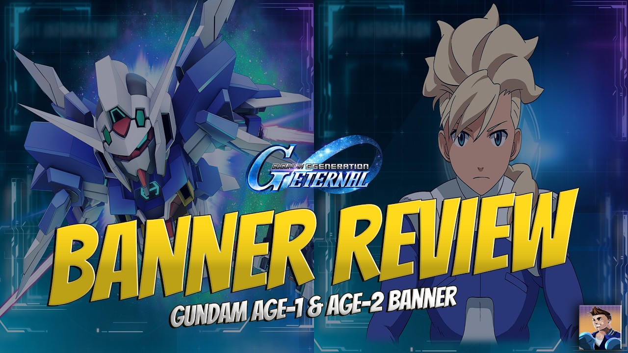 GUNDAM AGE 1 & AGE 2 NORMAL BANNER REVIEW SD Gundam G Generation Eternal