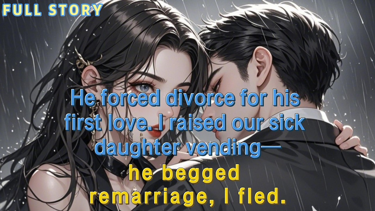He forced divorce for his first love. I raised our sick daughter vending—he begged remarriage,I fled
