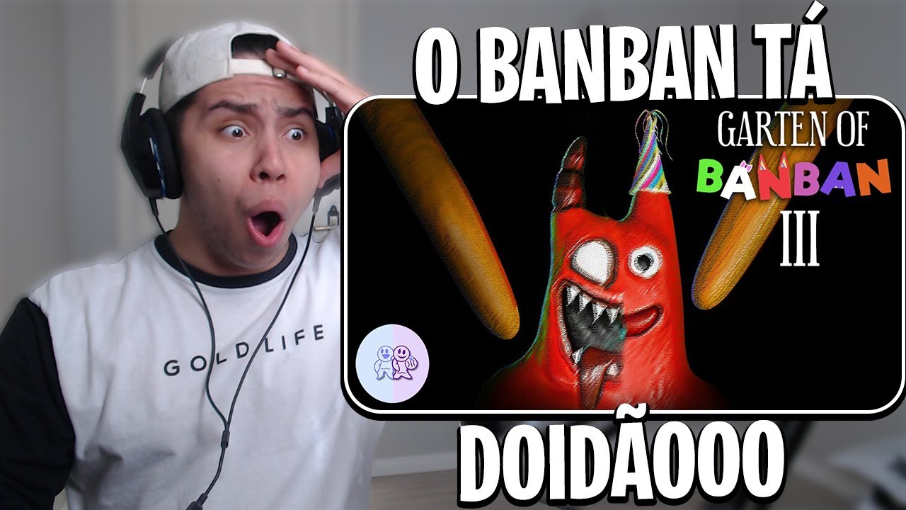 REACT (MONSTROS NOVOS?!) Garten of Banban 3 - Trailer Oficial