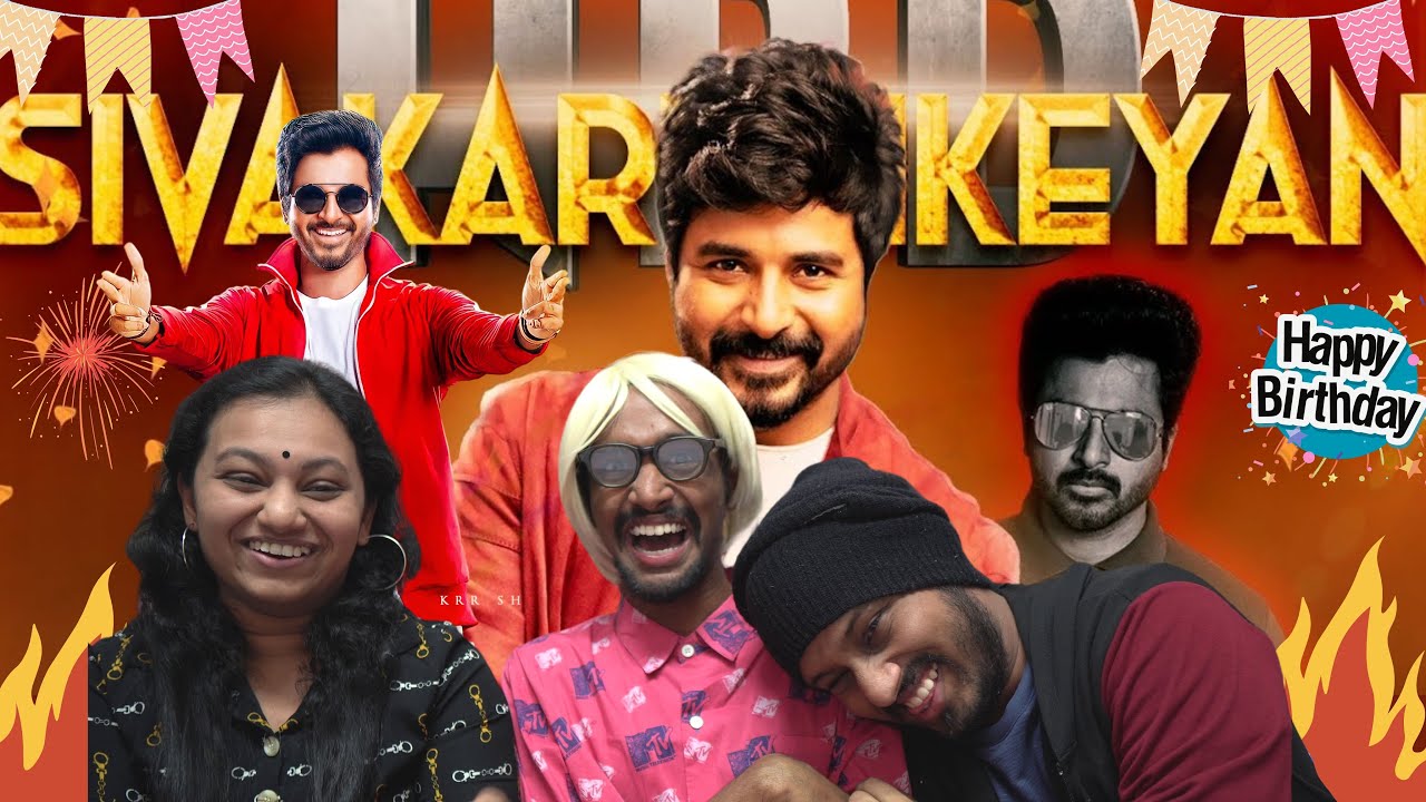 SK Birthday Mashup 2022 REACTION | Siva Karthikeyan Birthday Tribute Mashup | Manoj Maddy Edits