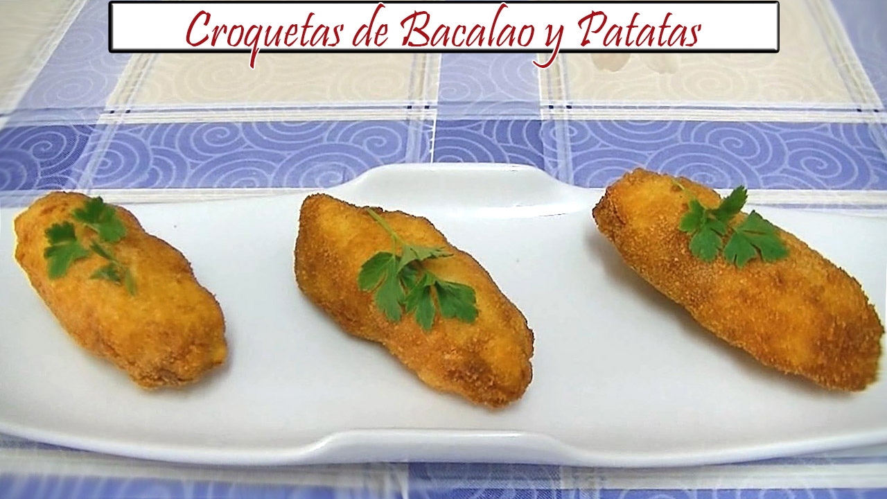 Croquetas de Bacalao y Patatas | Receta de Cocina en Familia