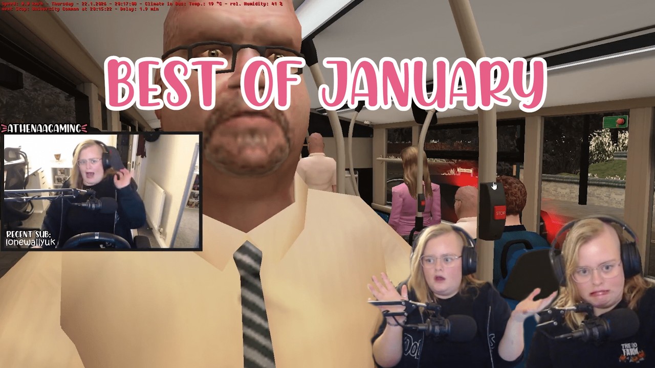 ATHENAAGAMINGS JANUARY FUNNIEST/BEST MOMENTS