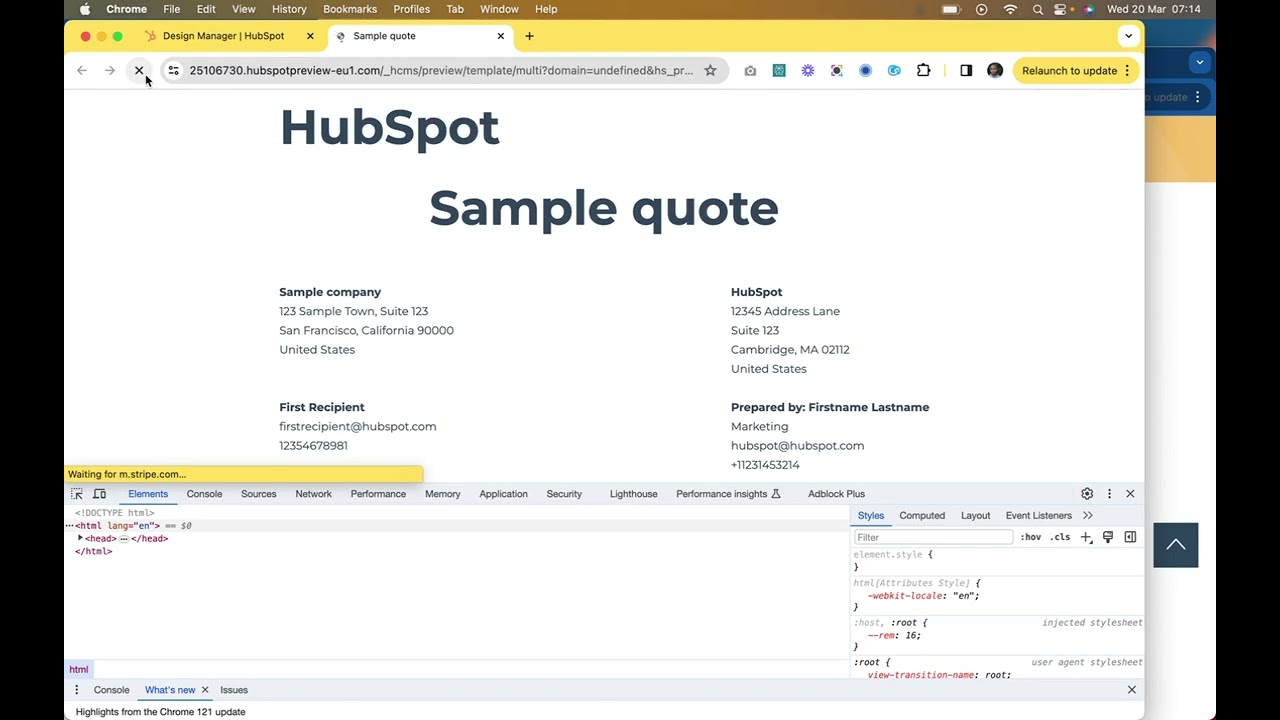 Mastering HubSpot CMS: Quote Coded Template and How to Change HTML structure