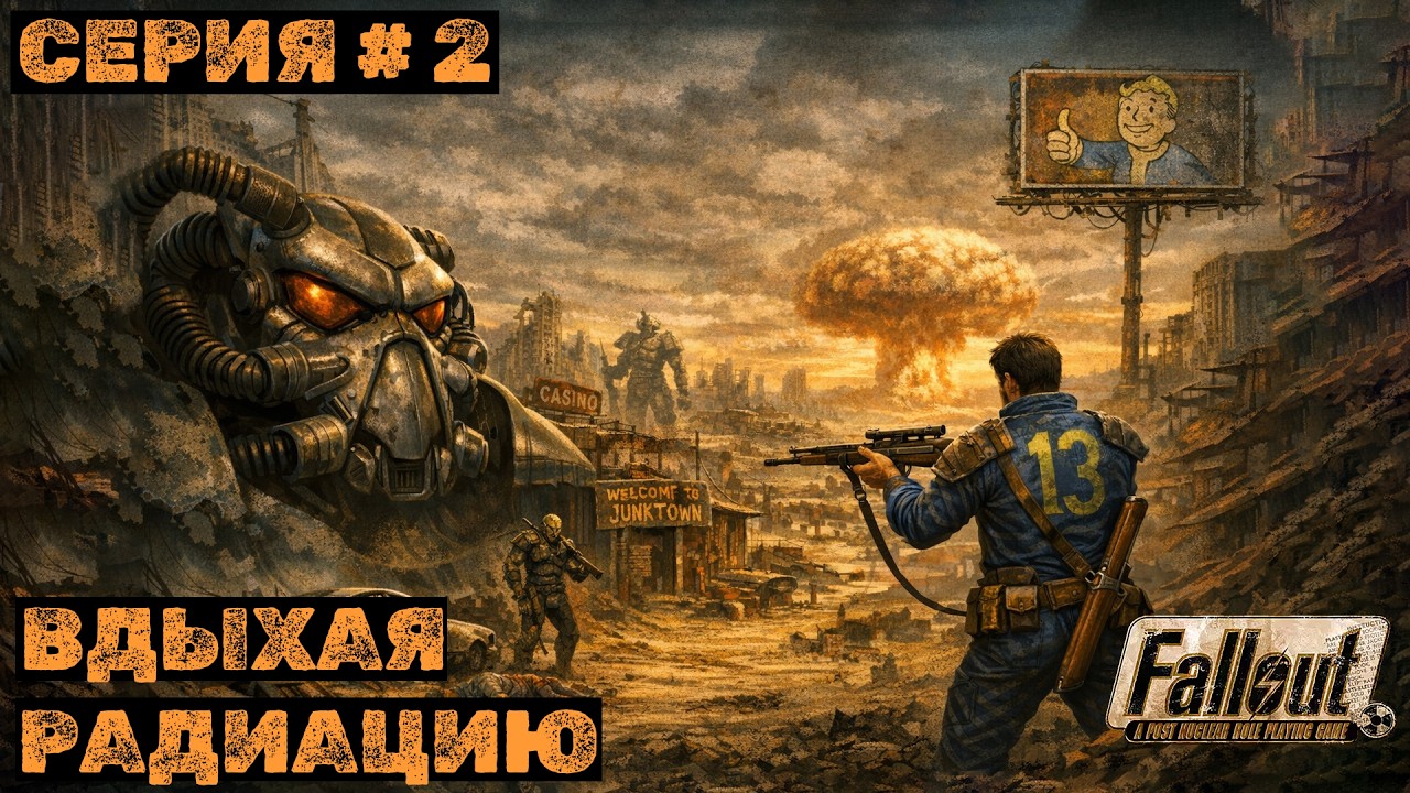 Fallout 1 №2. Вдыхая радиацию!