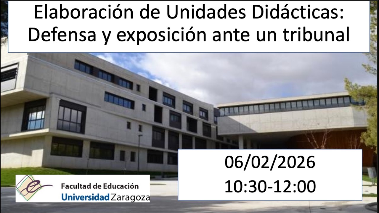 Elaboración de Unidades Didácticas: Defensa y Exposición ante un tribunal