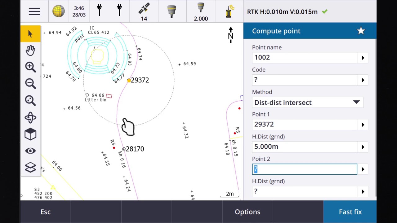 Trimble Access 2018  Enhanced COGO Tools
