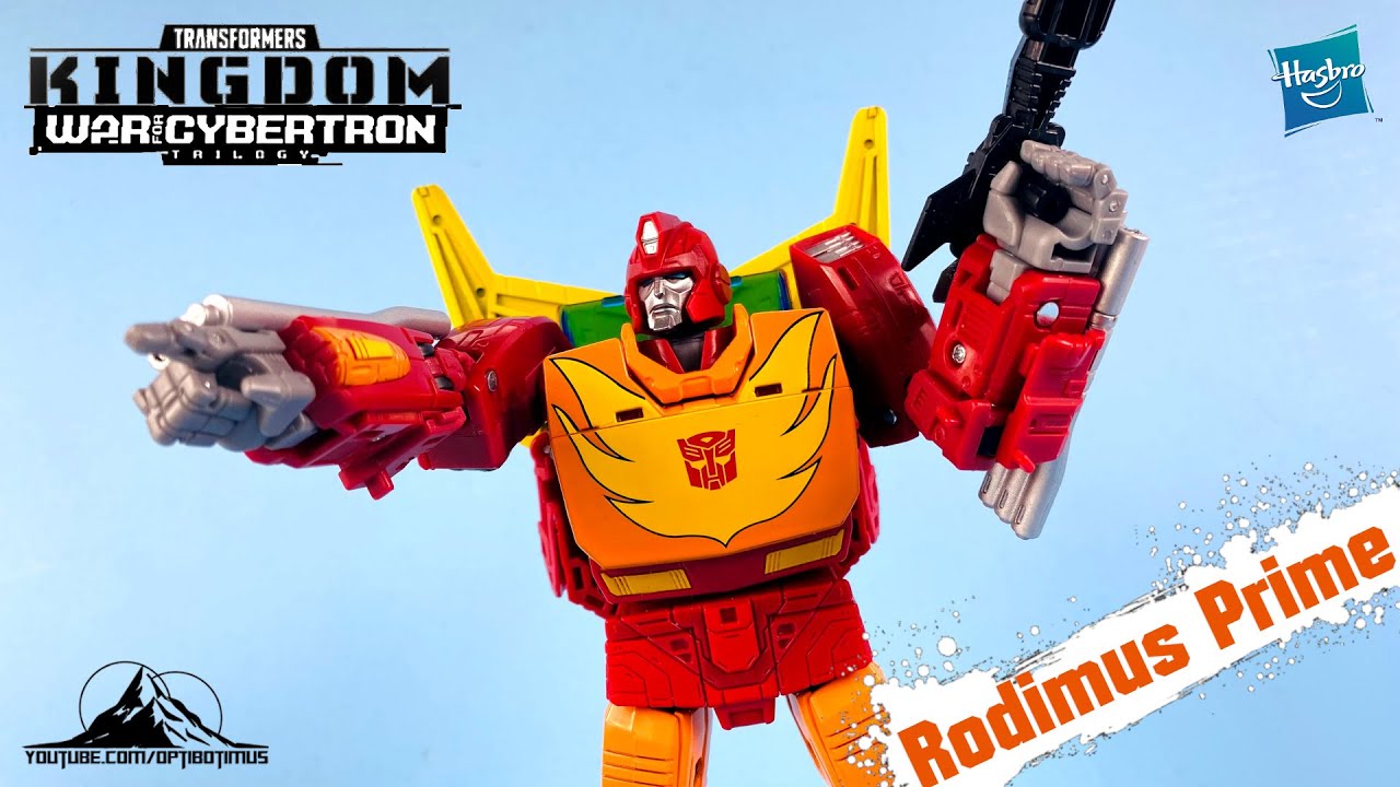 Transformers War for Cybertron Kingdom Commander Class RODIMUS PRIME Video Review