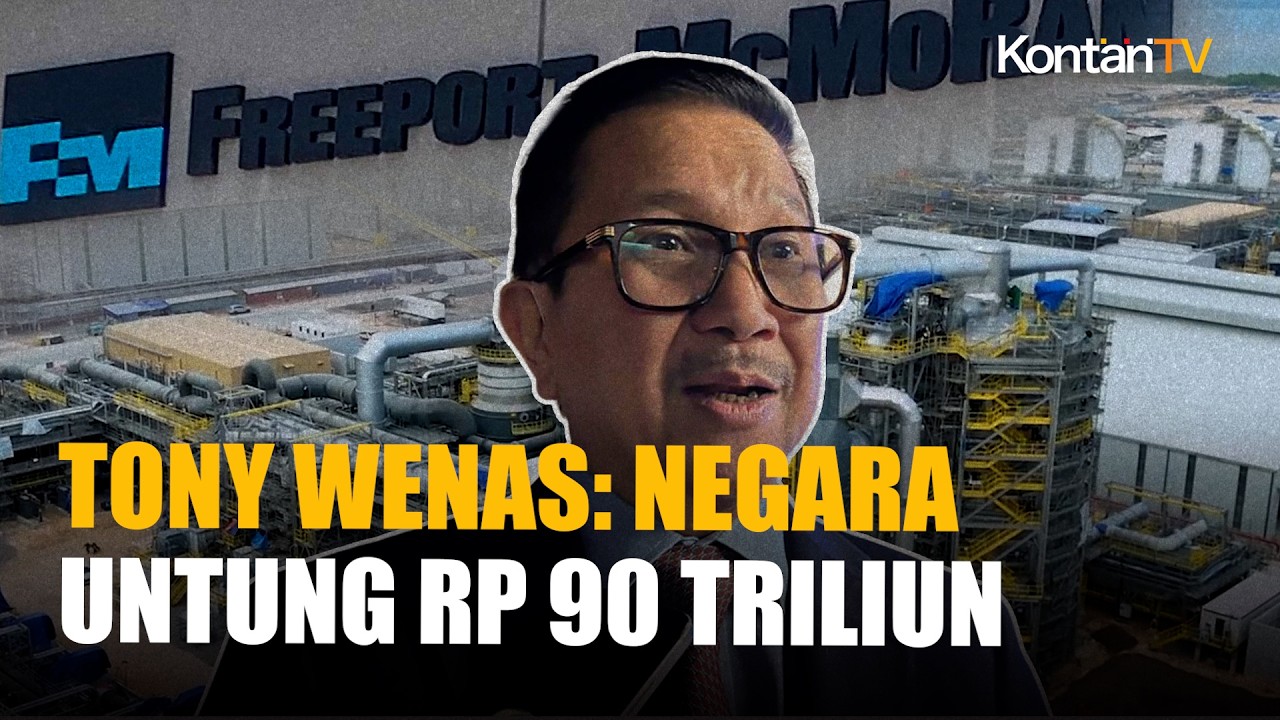 Bos Freeport Klaim Perpanjangan IUPK Dongkrak Penerimaan Negara Rp 90 T per Tahun