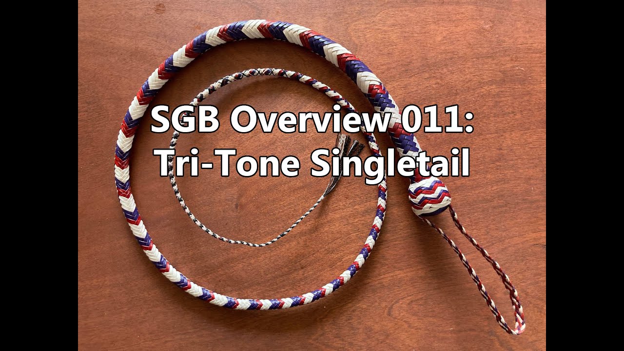 SGB Whip Project Overview 011: Tri-Tone Singletail