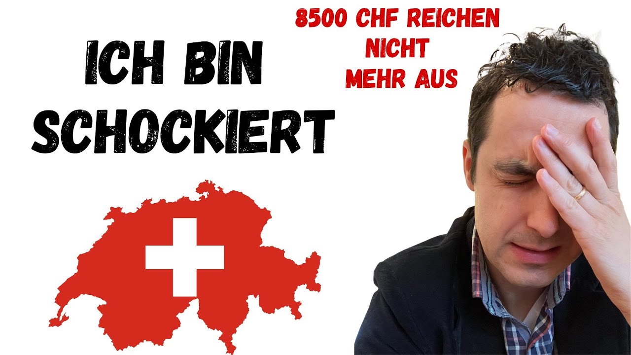 Budget Schweiz: Warum reichen 8500CHF für Familien nicht mehr aus? 🇨🇭 Reaktionsvideo Kosten Schweiz📕
