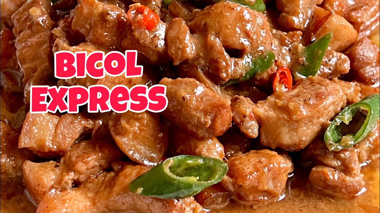 SARAP NA SARAP SA CREAMY BICOL EXPRESS