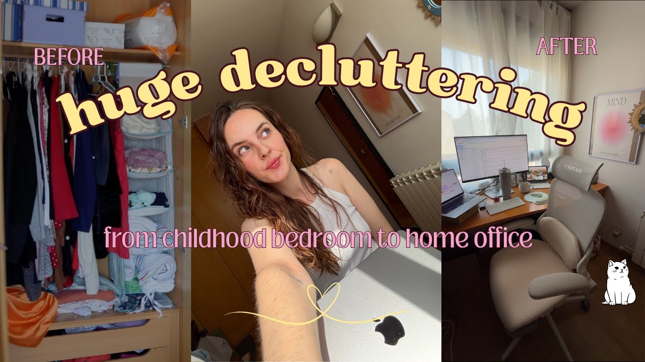 Decluttering My Childhood Bedroom After 20 Years
