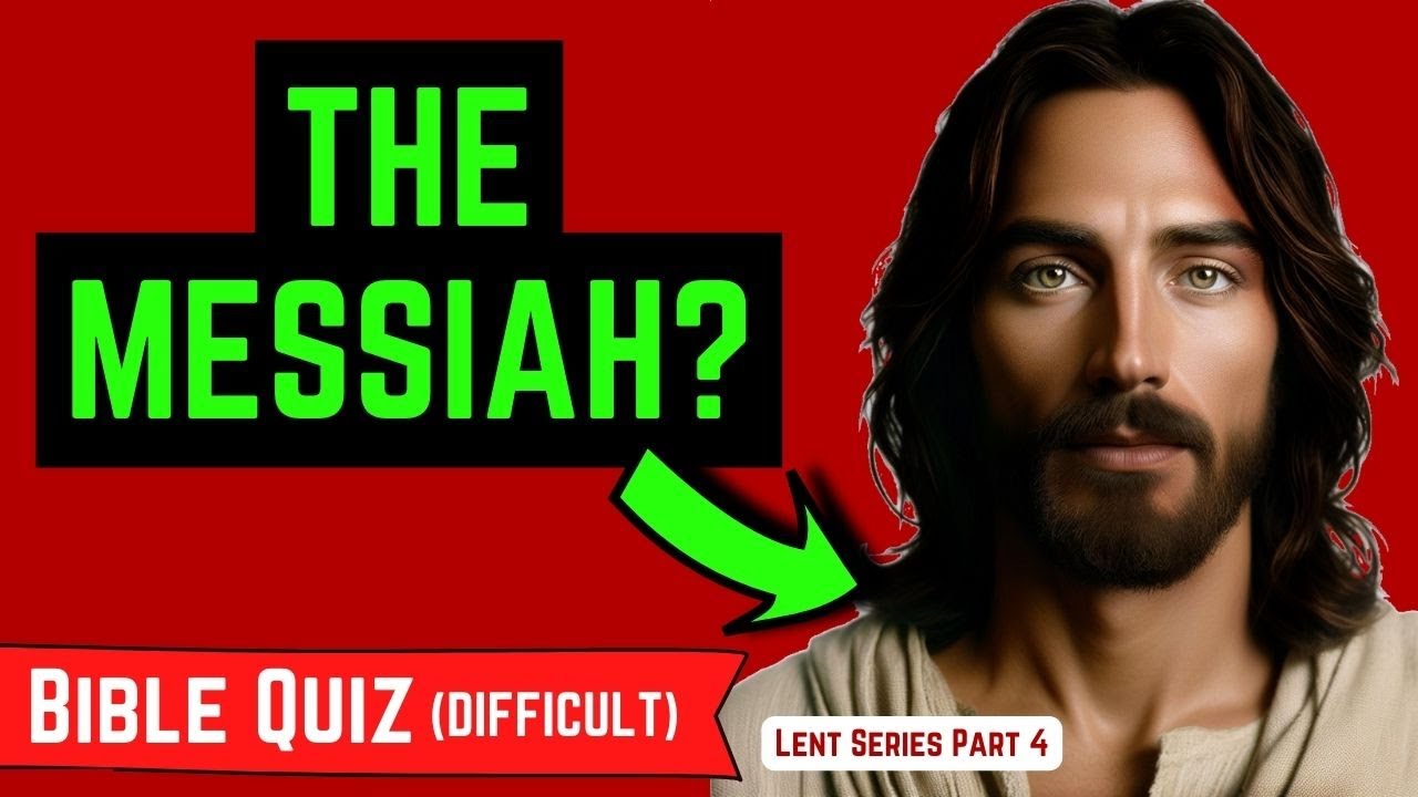 Jesus Bible Quizzes | Messianic Prophecies | Most won't get 💯%!