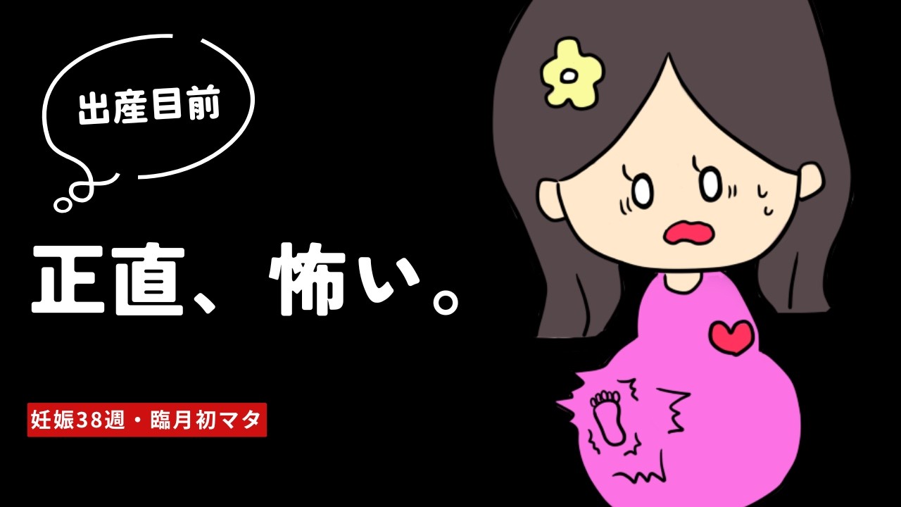 38週、正直出産は怖いです。｜臨月妊婦の健診結果と本音【初産妊婦のリアルラジオ】