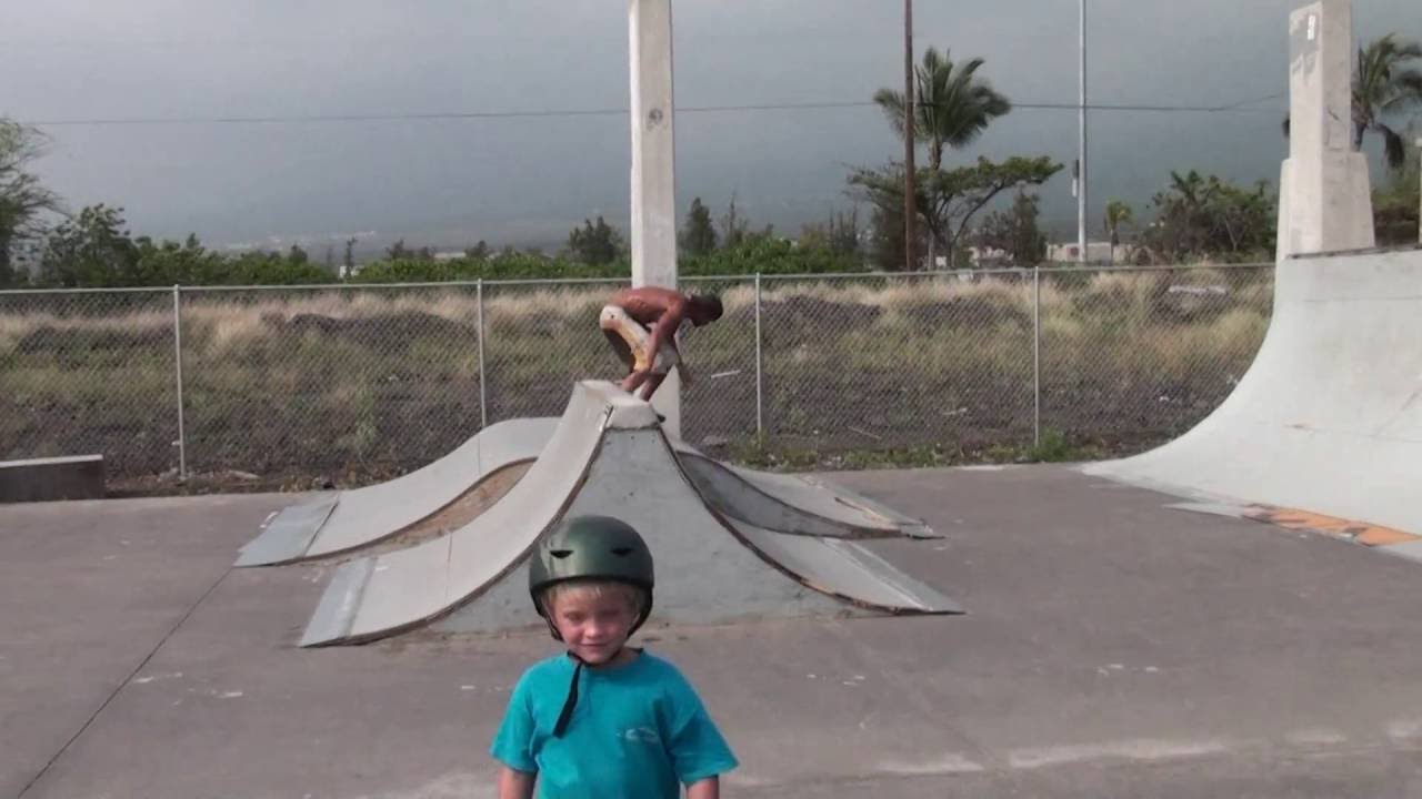 Surf and skate montage filmed in Hawaii
