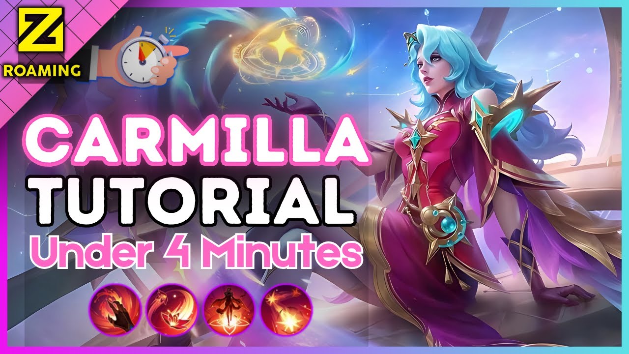 4-минутное руководство по игре Carmilla в режиме Roam || (MLBB S35) 2025