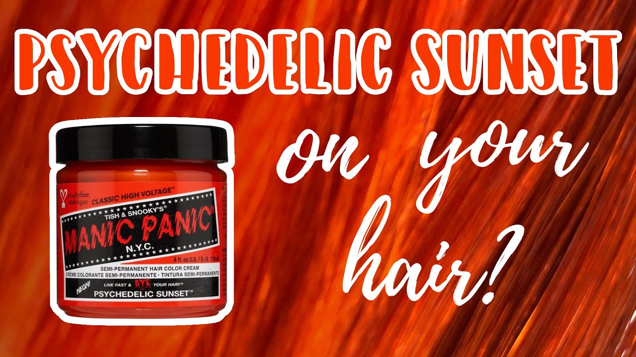 Manic Panic PSYCHEDELIC SUNSET | Hair Level Swatches